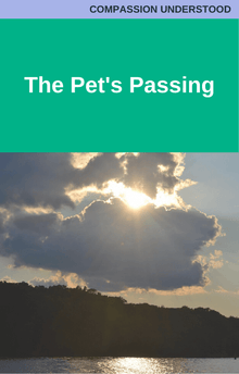 Compassion Understood The Pet's Passing