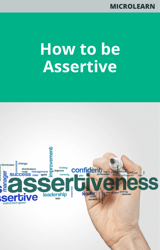 Microlearn How to be Assertive Course