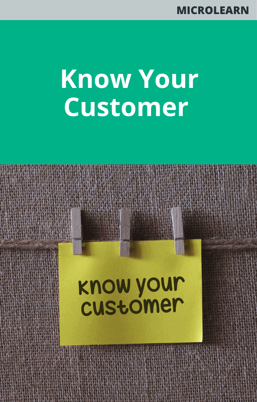 Microlearn Know Your Customer Course