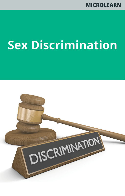 Microlearn Sex Discrimination Course