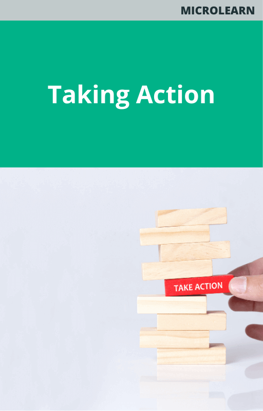 Microlearn Taking Action Course