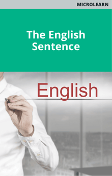 Microlearn The English Sentence Course