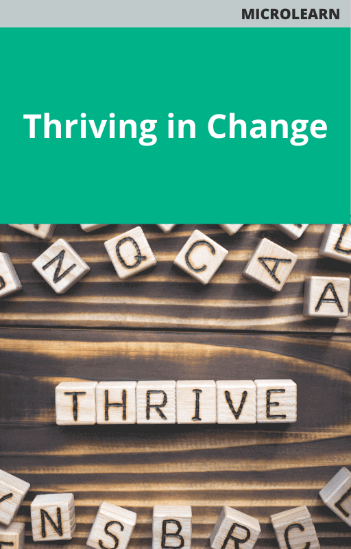 Thriving in Change