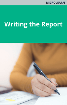 Writing The Report